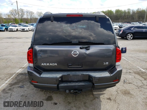2010 Nissan Armada Titanium z VIN 5N1AA0NC5AN600307, wystawiony jako Copart lot #52793295 z przebiegiem 142 816 mil mil oraz Szkoda całkowita • Salvage title. Historia ofert i sprzedaży dostępna na DreamBid. Obrazek 6.