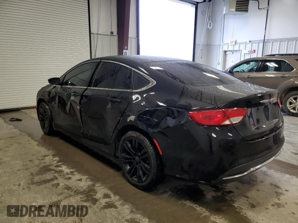2015 Chrysler 200 Limited with VIN 1C3CCCAB6FN623371, listed as a Copart auction lot 50053715 with 105,207 mi miles and Salvage Title. Bid and sale history available at carsss.com. Image 2.