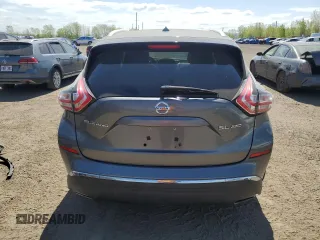 2016 Nissan Murano SL z VIN 5N1AZ2MH8GN132972, wystawiony jako Copart lot #56764385 z przebiegiem 157 518 mil mil oraz Szkoda całkowita • Salvage title. Historia ofert i sprzedaży dostępna na DreamBid. Obrazek 6.