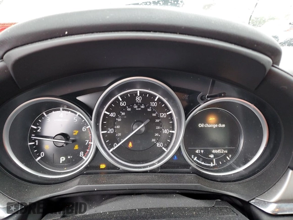 2018 Mazda 6 Grand Touring with VIN JM1GL1TY2J1323104, listed as a Copart auction lot 51938115 with 44,452 mi miles and Salvage Title. Bid and sale history available at DreamBid. Image 9.