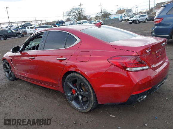 2019 Genesis G70 Advanced with VIN KMTG34LE7KU017931, listed as a IAAI auction lot 41863853 with 34,214 mi miles and . Bid and sale history available at DreamBid. Image 3.