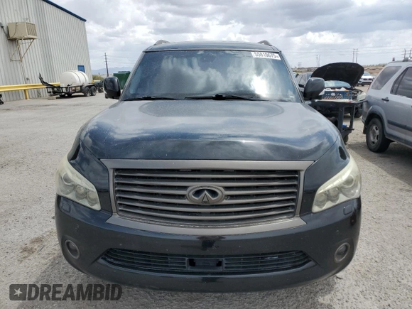 2013 Infiniti QX56 with VIN JN8AZ2NE2D9040452, listed as a Copart auction lot 55810675 with 219,713 mi miles and Clean Title. Bid and sale history available at DreamBid. Image 5.