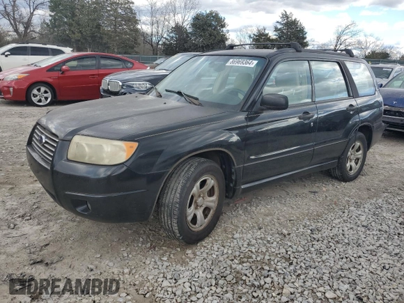 2006 Subaru Forester X with VIN JF1SG63676H707460, listed as a Copart auction lot 86969364 with Not Provided miles and Clean Title. Bid and sale history available at DreamBid. Image 1.