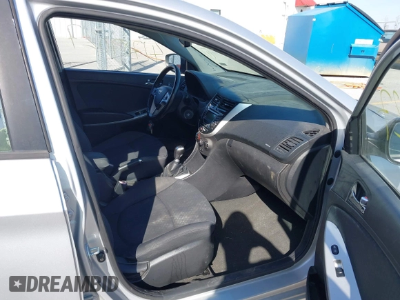 2012 Hyundai Accent SE with VIN KMHCU5AE0CU021092, listed as a IAAI auction lot 41789027 with 137,557 mi miles. Bid and sale history available at carsss.com. Image 5.