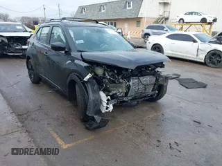 2024 Nissan Kicks SR with VIN 3N1CP5DVXRL531866, listed as a IAAI auction lot 41675377 with 6,597 mi miles. Bid and sale history available at carsss.com. Image 1.