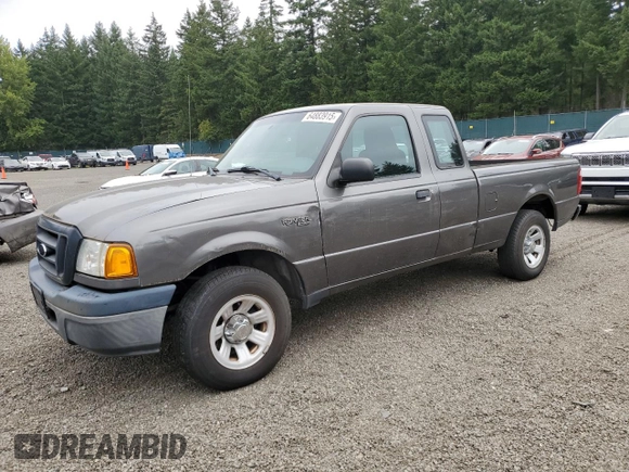 2005 Ford Ranger XL with VIN 1FTYR14U75PA06081, listed as a Copart auction lot 64883915 with 206,599 mi miles and Clean title. Bid and sale history available at DreamBid. Image 1.