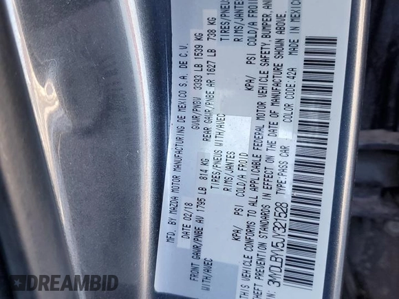 2018 Toyota Yaris with VIN 3MYDLBYV5JY321528, listed as a Copart auction lot 44641815 with Not Provided miles and Salvage Title. Bid and sale history available at DreamBid. Image 15.