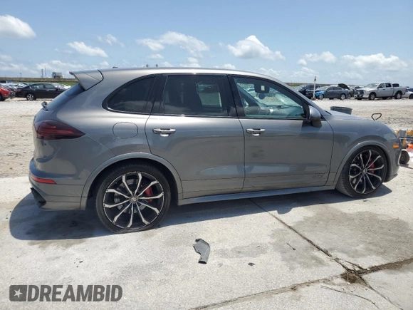 2017 Porsche Cayenne GTS with VIN WP1AD2A24HLA82506, listed as a Copart auction lot 57080515 with 150,113 mi miles and Clean title. Bid and sale history available at DreamBid. Image 3.