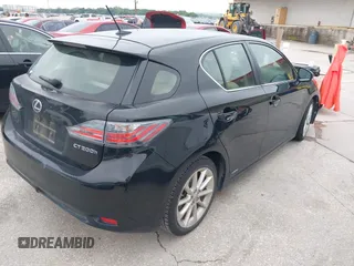 2012 Lexus CT CT 200h with VIN JTHKD5BHXC2108209, listed as a IAAI auction lot 42178089 with 202,460 mi miles and . Bid and sale history available at carsss.com. Image 4.