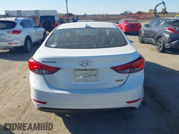 2015 Hyundai Elantra SE z VIN 5NPDH4AE9FH615055, wystawiony jako IAAI lot #41764627 z przebiegiem 143 708 mil mil oraz . Historia ofert i sprzedaży dostępna na DreamBid. Obrazek 16.