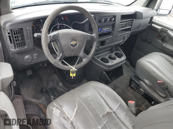 2011 Chevrolet Express Cargo with VIN 1GCSGAFX4B1169708, listed as a Copart auction lot 85508664 with 188,934 mi miles and Salvage title. Bid and sale history available at DreamBid. Image 8.