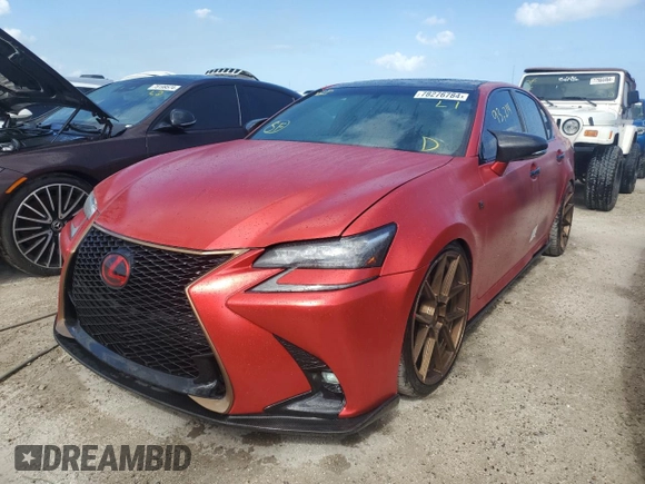 2016 Lexus GS 200t with VIN JTHBA1BL0GA001316, listed as a Copart auction lot 78276784 with 93,214 mi miles and Non repairable. Bid and sale history available at DreamBid. Image 1.