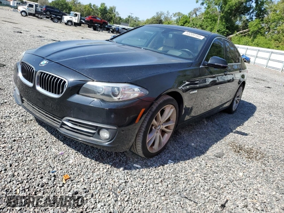 2015 BMW 5 Series 535i with VIN WBA5B1C58FG126603, listed as a Copart auction lot 53209165 with 156,676 mi miles and Clean Title. Bid and sale history available at carsss.com. Image 1.