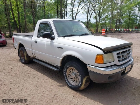 2003 Ford Ranger XL with VIN 1FTYR10D03TA39871, listed as a IAAI auction lot 42092257 with 282,924 mi miles. Bid and sale history available at carsss.com. Image 1.