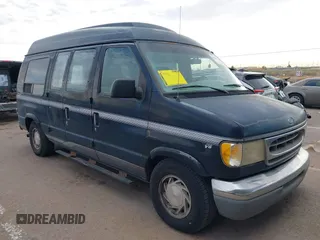 1997 Ford Econoline Commercial with VIN 1FDEE1460VHB16721, listed as a IAAI auction lot 40968310 with 261,169 mi miles. Bid and sale history available at carsss.com. Image 13.