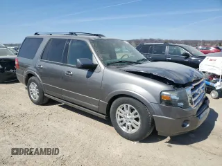 2012 Ford Expedition Limited with VIN 1FMJU2A51CEF20502, listed as a Copart auction lot 48561745 with 231,371 mi miles and Salvage title. Bid and sale history available at DreamBid. Image 4.