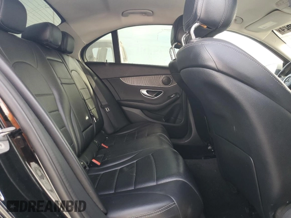 2017 Mercedes-Benz C 300 with VIN 55SWF4JB0HU191947, listed as a Copart auction lot 75603624 with 135,517 mi miles and Salvage title. Bid and sale history available at DreamBid. Image 10.