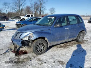 2006 Chrysler PT Cruiser with VIN 3A4FY48B76T262152, listed as a Copart auction lot 88946595 with 88,143 mi miles and Salvage Title. Bid and sale history available at carsss.com. Image 1.