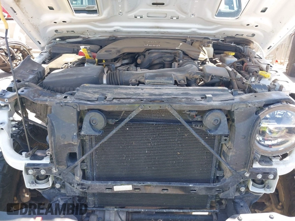 2021 Jeep Wrangler Unlimited Rubicon with VIN 1C4HJXFGXMW850556, listed as a IAAI auction lot 42234282 with 80,834 mi miles and . Bid and sale history available at DreamBid. Image 10.