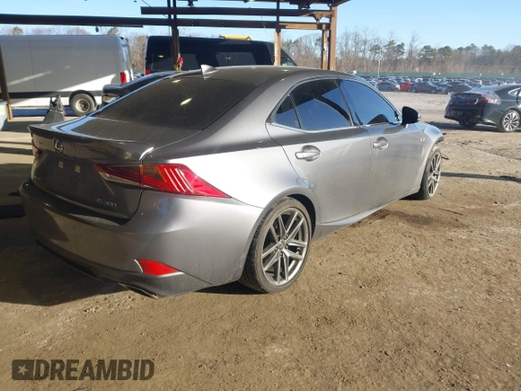 2020 Lexus IS 300 F Sport with VIN JTHGA1D29L5103114, listed as a IAAI auction lot 41603814 with 24,625 mi miles and . Bid and sale history available at DreamBid. Image 4.