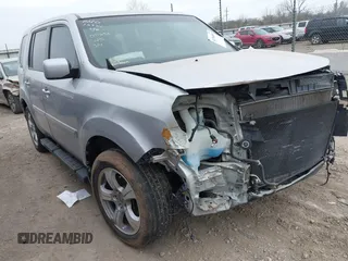 2012 Honda Pilot EX-L with VIN 5FNYF3H57CB037653, listed as a IAAI auction lot 41784018 with 1 mi miles. Bid and sale history available at carsss.com. Image 1.