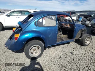 1973 Volkswagen Beetle with VIN 1332477215, listed as a Copart auction lot 77263164 with Not Provided miles and Salvage Title. Bid and sale history available at DreamBid. Image 3.