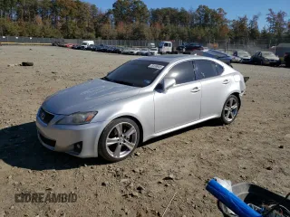2012 Lexus IS 250 with VIN JTHBF5C22C2102974, listed as a Copart auction lot 41452735 with 200,415 mi miles and Non Repairable. Bid and sale history available at DreamBid. Image 1.