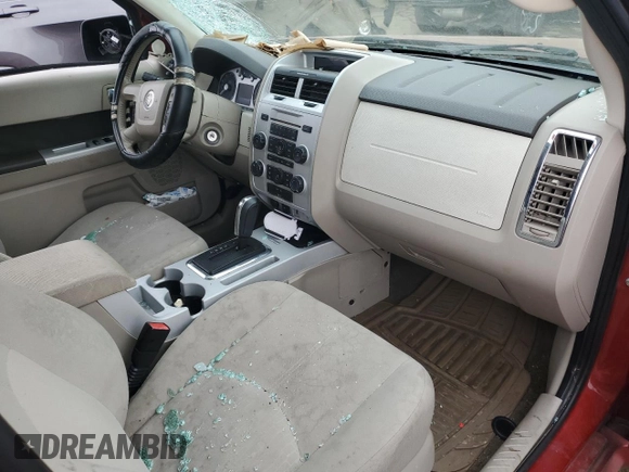 2010 Mercury Mariner with VIN 4M2CN8B70AKJ20968, listed as a Copart auction lot 82691844 with 0 mi miles and Clean Title. Bid and sale history available at carsss.com. Image 8.