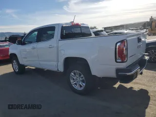 2020 GMC Canyon 2WD SLE with VIN 1GTG5CEN8L1180252, listed as a Copart auction lot 45697545 with 24,884 mi miles and Salvage Title. Bid and sale history available at carsss.com. Image 2.