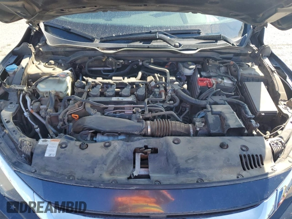 2017 Honda Civic Sedan EX-T with VIN 2HGFC1F39HH655078, listed as a Copart auction lot 48373685 with 101,106 mi miles and Salvage Title. Bid and sale history available at carsss.com. Image 11.