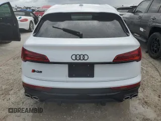 2024 Audi SQ5 Sportback Premium Plus with VIN WA124AFY8R2021674, listed as a Copart auction lot 74318384 with Not Provided miles and Non Repairable. Bid and sale history available at DreamBid. Image 6.
