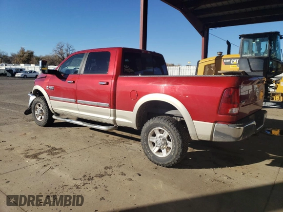 2010 Dodge Ram 2500 SLT with VIN 3D7UT2CL0AG114805, listed as a Copart auction lot 75008954 with 145,245 mi miles and Salvage Title. Bid and sale history available at carsss.com. Image 2.