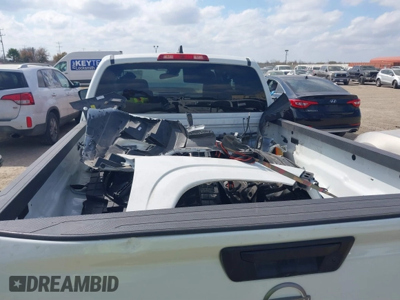 2023 Nissan Frontier S with VIN 1N6ED1CL6PN635899, listed as a IAAI auction lot 41506381 with 18,172 mi miles and . Bid and sale history available at DreamBid. Image 12.