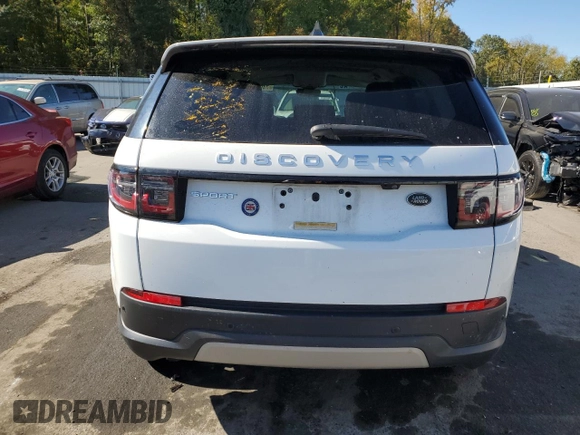 2022 Land Rover Discovery Sport S with VIN SALCJ2FX6NH910912, listed as a Copart auction lot 74996214 with 0 mi miles and Salvage Title. Bid and sale history available at carsss.com. Image 6.
