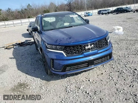 2022 Kia Sorento SX Prestige with VIN 5XYRK4LFXNG104098, listed as a Copart auction lot 47612715 with 26,017 mi miles and Salvage title. Bid and sale history available at DreamBid. Image 12.