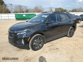 2023 Chevrolet Equinox RS with VIN 3GNAXMEG7PL206613, listed as a Copart auction lot 43908215 with 11,797 mi miles and Salvage Title. Bid and sale history available at carsss.com. Image 1.
