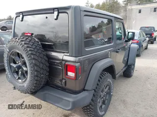 2021 Jeep Wrangler Sport S with VIN 1C4GJXAN4MW728521, listed as a IAAI auction lot 41253170 with 11,368 mi miles and . Bid and sale history available at DreamBid. Image 4.