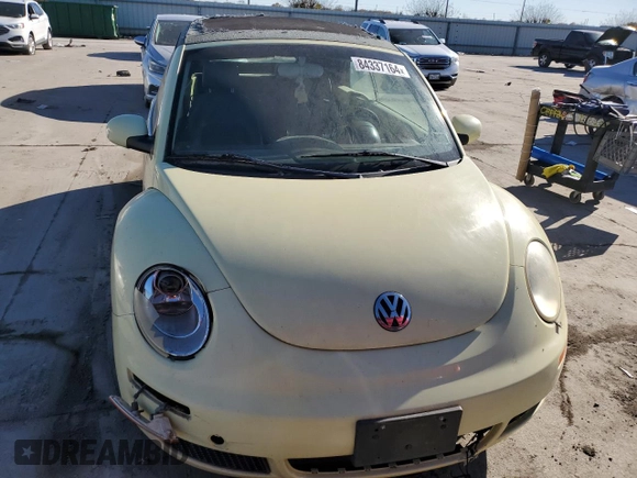 2006 Volkswagen Beetle with VIN 3VWPF31Y66M309221, listed as a Copart auction lot 84337164 with Not provided miles and Clean title. Bid and sale history available at DreamBid. Image 5.