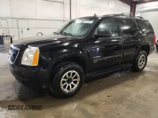 2014 GMC Yukon SLT with VIN 1GKS2CE04ER245789, listed as a Copart auction lot 46191665 with 205,026 mi miles and Salvage Title. Bid and sale history available at carsss.com. Image 1.
