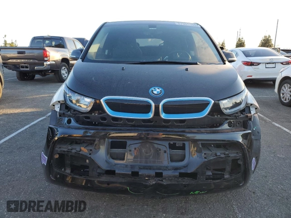 2019 BMW i3 with VIN WBY8P2C55KVE41549, listed as a Copart auction lot 87965355 with 91,312 mi miles and Salvage Title. Bid and sale history available at carsss.com. Image 5.