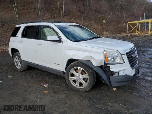 2017 GMC Terrain SLE with VIN 2GKFLTEK6H6108241, listed as a Copart auction lot 86802244 with 80,736 mi miles and Salvage Title. Bid and sale history available at carsss.com. Image 4.