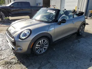 2019 MINI Convertible Cooper S with VIN WMWWG9C57K3E40719, listed as a Copart auction lot 80461994 with 37,349 mi miles and Salvage title. Bid and sale history available at DreamBid. Image 1.