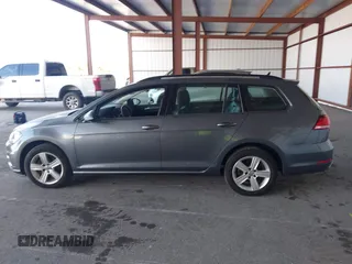 2018 Volkswagen Golf SportWagen S with VIN 3VWD17AU5JM755889, listed as a IAAI auction lot 41481720 with 58,533 mi miles. Bid and sale history available at carsss.com. Image 14.