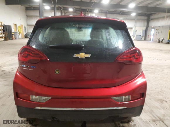 2017 Chevrolet Bolt EV LT with VIN 1G1FW6S05H4159246, listed as a Copart auction lot 49424255 with 37,505 mi miles and Clean Title. Bid and sale history available at carsss.com. Image 6.