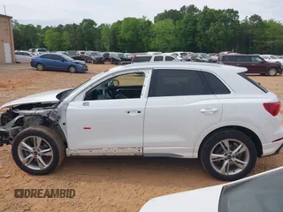 2021 Audi Q3 S line Premium with VIN WA1DECF37M1037711, listed as a IAAI auction lot 42096937 with 28,973 mi miles and . Bid and sale history available at DreamBid. Image 14.
