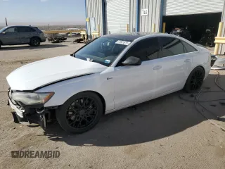 2012 Audi A6 3.0T Premium Plus with VIN WAUGGAFC3CN035282, listed as a Copart auction lot 47581675 with 126,733 mi miles and Salvage Title. Bid and sale history available at carsss.com. Image 1.