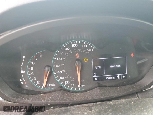 2020 Chevrolet Trax LT with VIN KL7CJLSB0LB043530, listed as a Copart auction lot 61128735 with 71,283 mi miles and Salvage title. Bid and sale history available at DreamBid. Image 9.