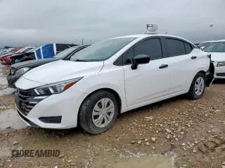 2023 Nissan Versa S с VIN 3N1CN8DV4PL819564, выставлен на аукционе Copart как лот 50694305 с пробегом 52 312 миль миль и Списание • Salvage title. История ставок и продаж доступна на DreamBid. Изображение 1.