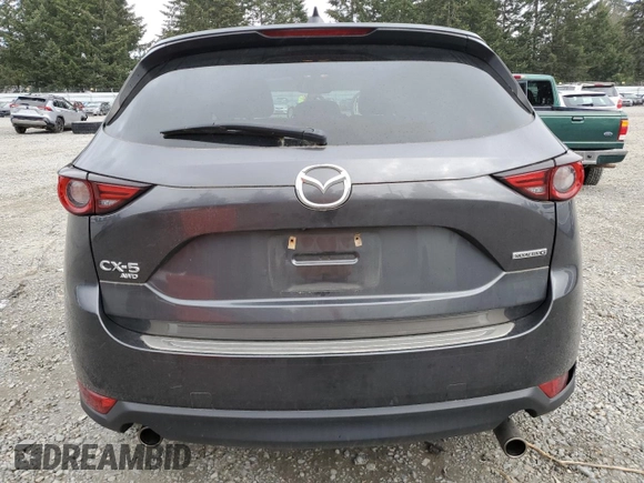 2020 Mazda CX-5 Grand Touring with VIN JM3KFBDM6L0815735, listed as a Copart auction lot 49511855 with 35,512 mi miles and Salvage Title. Bid and sale history available at carsss.com. Image 6.