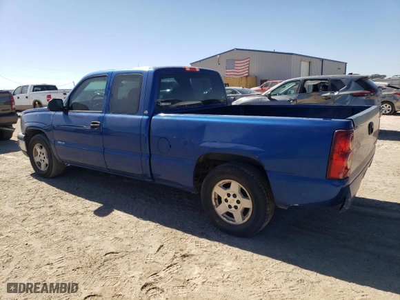 2003 Chevrolet Silverado 1500 Work Truck with VIN 1GCEC19X63Z318143, listed as a Copart auction lot 47134495 with 98,653 mi miles and Salvage Title. Bid and sale history available at carsss.com. Image 2.